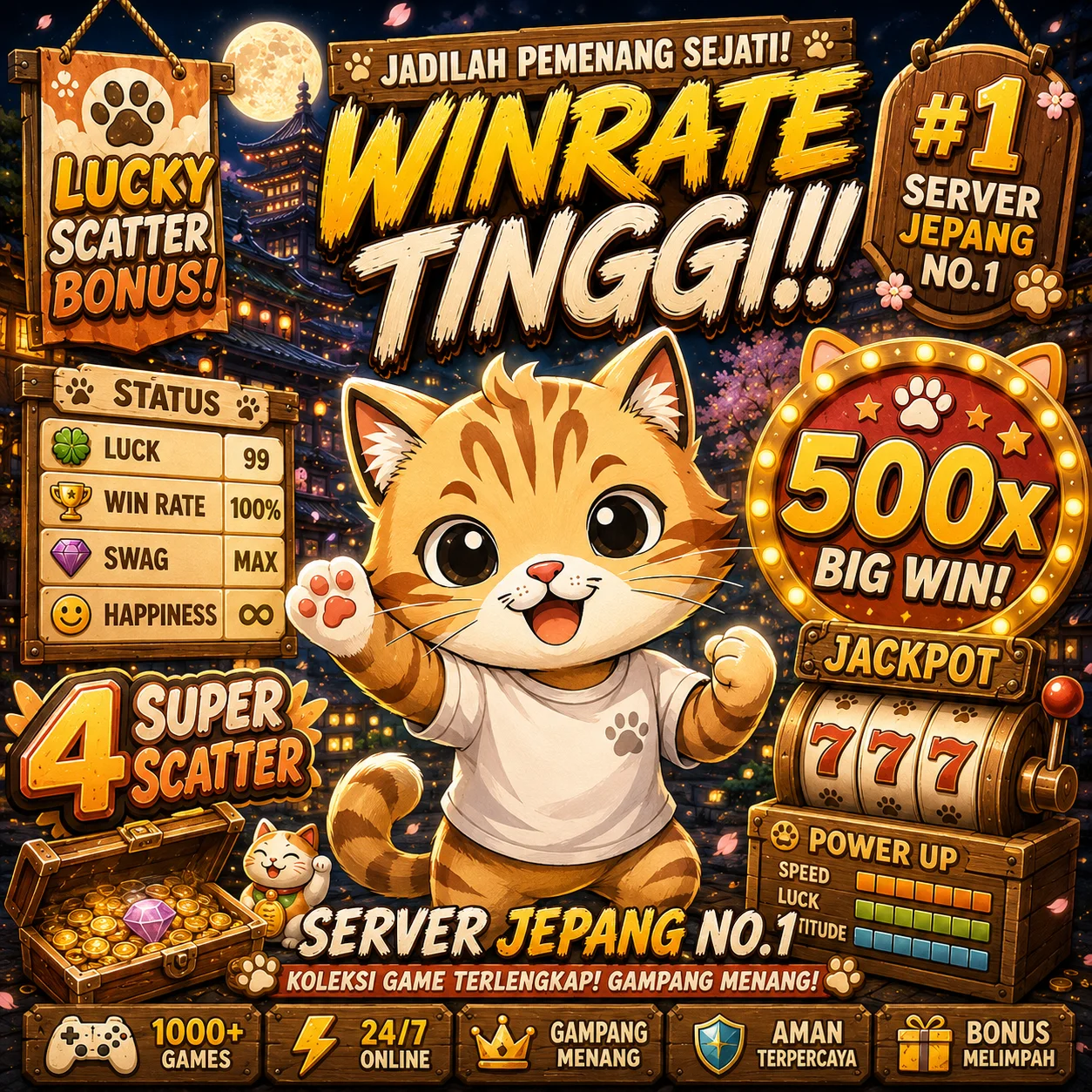 JAGOAN303 : Berita Terkini Update Pemenang Lucky Spin Hadiah Menarik!